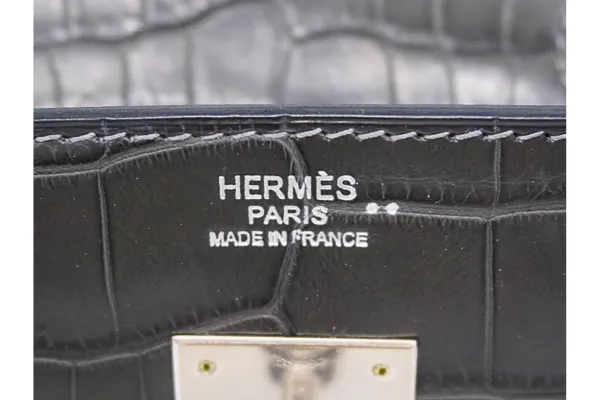 エルメス バーキン30 ハンドバッグ クロコダイル □P刻印
