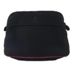 エルメス ボリード ポーチ フェルト ブラック×レッド