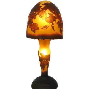 ガレ風 2灯 スタンドランプ