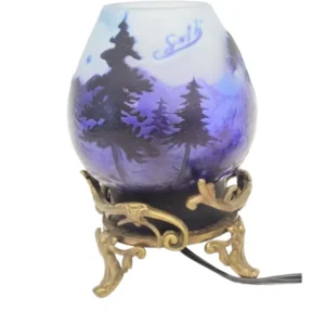 ガレ風ランプ テーブルランプ アンティークランプ