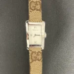 グッチ キャンバスレザー 腕時計 8600J