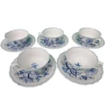 マイセン MEISSEN ブルーオニオン カップ＆ソーサー 5客セット