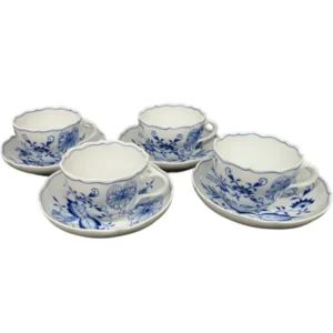 マイセン ブルーオニオン 4客