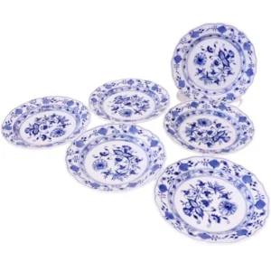 マイセン ブルーオニオン プレート6枚セット