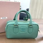 ミュウミュウ アルカディ レザー