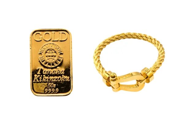24金(K24)インゴット フレッド フォース10 ブレスレット