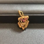 K18 アメジスト ネックレストップ