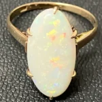 K18 オパール リング