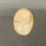 K18 カメオブローチ