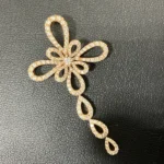 K18 ダイヤモンド ブローチ