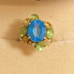 K18 トルマリン リング