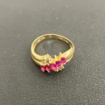 K18 ルビーリング