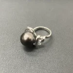 Pt900 パール リング