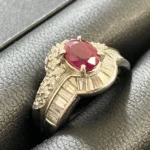 Pt900 ルビーリング