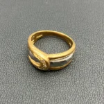 Pt900・K18 リング