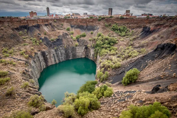 南アフリカキンバリー鉱山