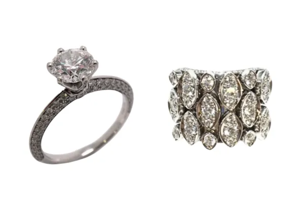 カルティエリングとティファニーのリング