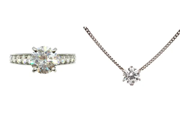 カルティエ リング 778225 Pt850/Pt900 ダイヤ ネックレス