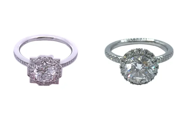 ハリーウィンストン ベルエンゲージメントリング ハリーウィンストン マイクロパヴェ リング