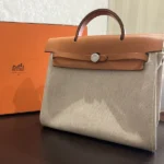エルメス エールバッグ トワルアッシュ