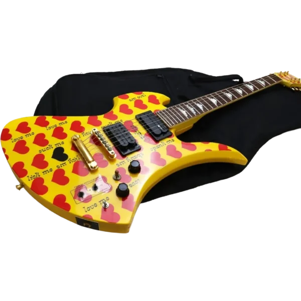 エレキギター BURNY バーニー MG-145S Yellow Heart イエローハート M93105 弦楽器