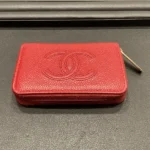 シャネル ジップコインパース カーフスキン