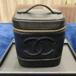 シャネル バニティバッグ キャビアスキン