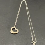 ティファニー オープンハート ネックレス