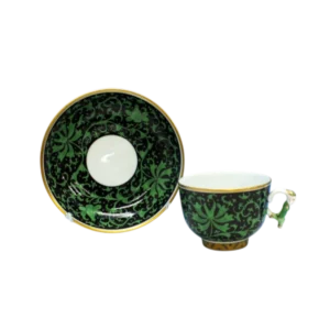 ヘレンド 金彩吉祥文ラージカップ＆ソーサー シノワズリ/皇帝の牡丹
