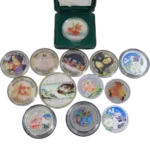 世界のカラーコイン アメリカ シンガポール パラオ ニュージーランドなど 計13枚