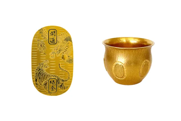 24金(K24)香炉 24金 (K24) 小判