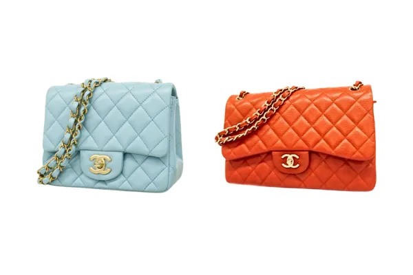 マトラッセの薄い水色と茶色