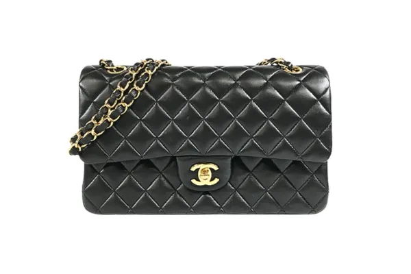 シャネル マトラッセ チェーンショルダーバッグ ラムスキン