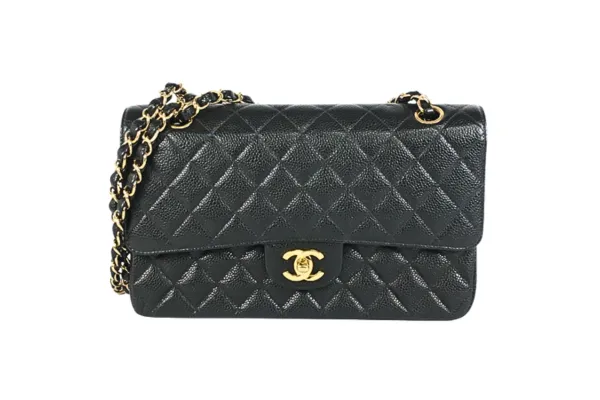 シャネル マトラッセ ショルダーバッグ キャビアスキン