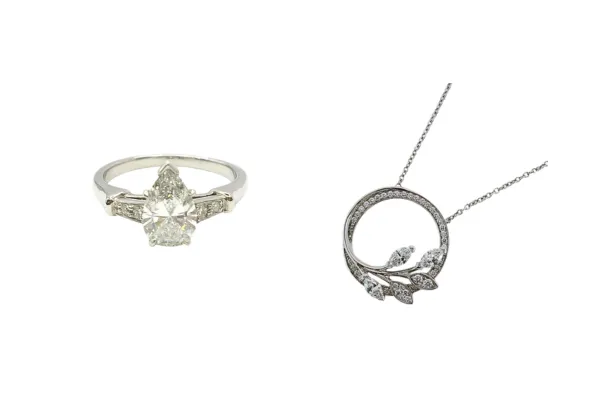 ハリーウィンストン リング ティファニー ヴィクトリアヴァインサークル ネックレス