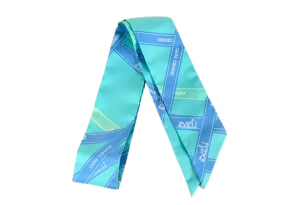 エルメス ボルデュックリボン ツウィリー スカーフ