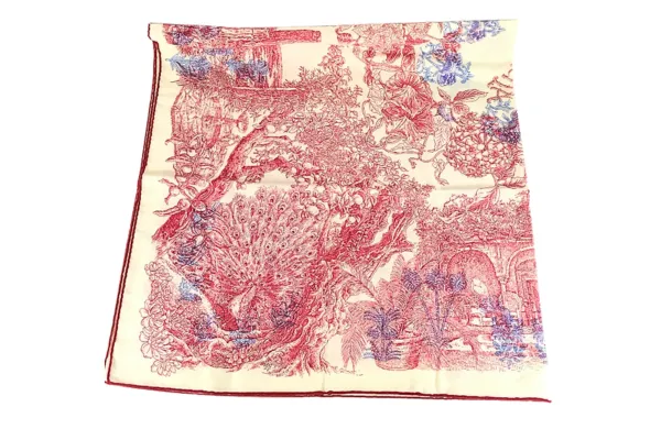 エルメス カレジェアン スカーフ シルク