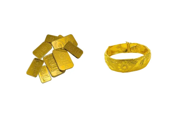 24金 (K24) 純金 インゴット 10枚まとめ 22金 (K22) ブレスレット