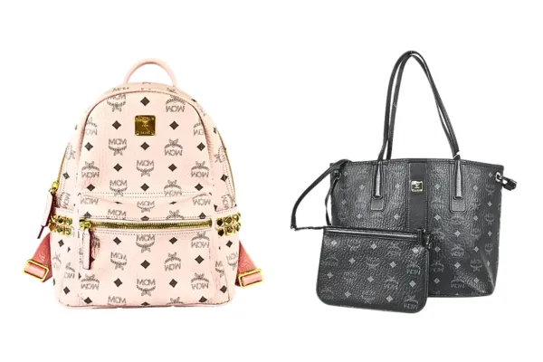 MCM トートバッグ レザー リュックサック レザー