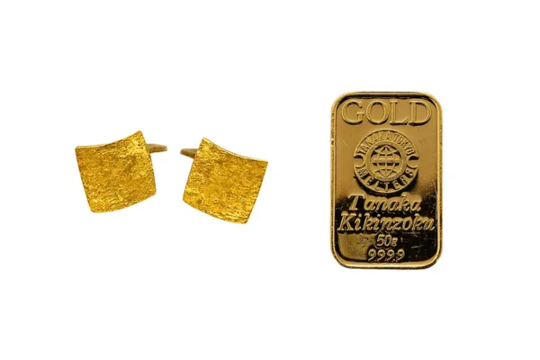 ミキモト カフス 24金 (K24) インゴット