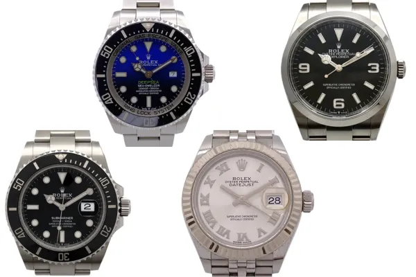 ロレックス デイトジャスト 279174　サブマリーナー 126610LN　エクスプローラーⅠ 124270　シードゥエラー ディープシー 126660