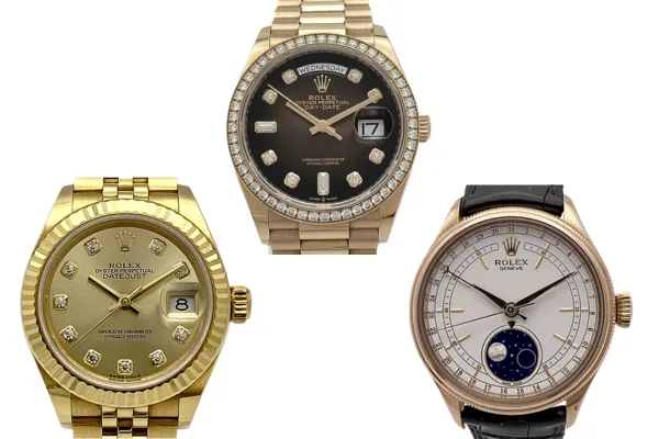 ロレックス デイトジャスト 279178G　デイデイト 128345RBR 　チェリーニ ムーンフェイズ 50535