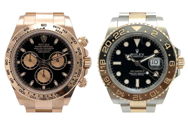 ロレックス デイトナ 116505　GMTマスターII 126711CHNR