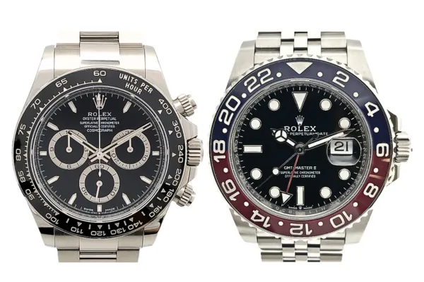 ロレックス デイトナ 126500LN　GMTマスターⅡ 126710BLRO