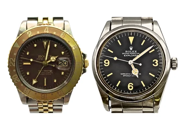 ロレックス エクスプローラーⅠ 1016　GMTマスター 1675 