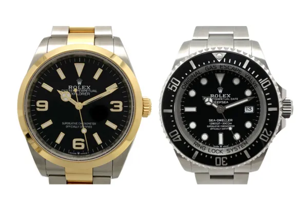 ロレックス エクスプローラーⅠ 124273　シードゥエラー ディープシー 136660