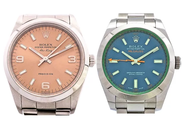 ロレックス ミルガウス 116400GV エアキング 14000