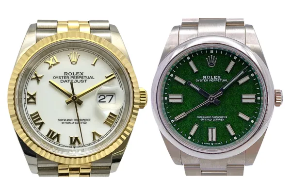 ロレックス オイスターパーペチュアル 124300 デイトジャスト 126333