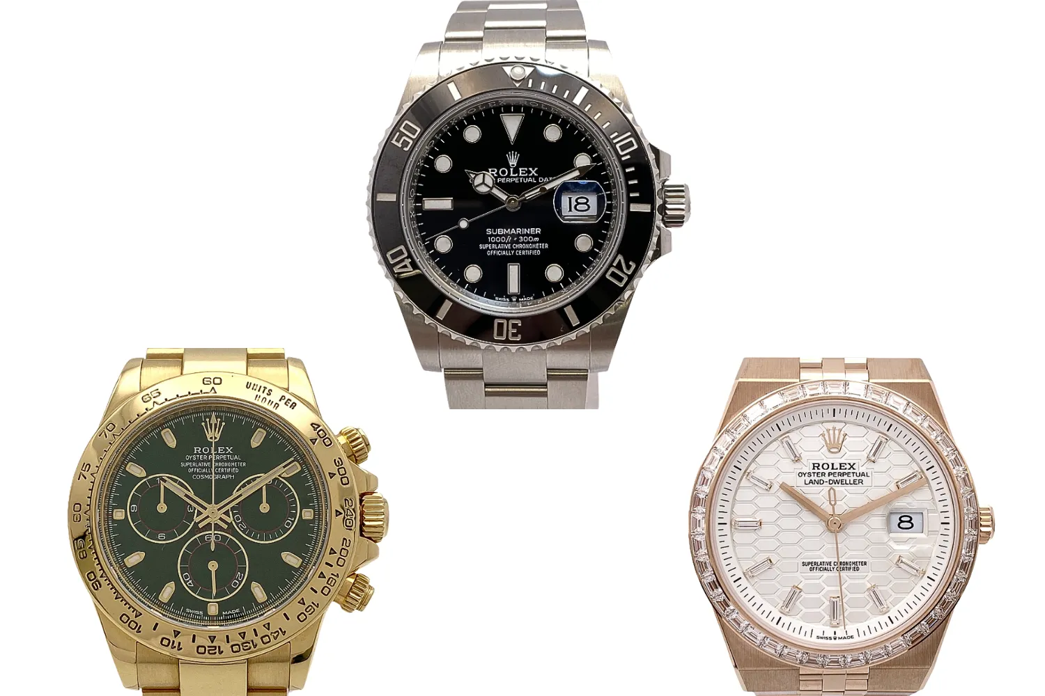 ロレックスに使用されている素材とは？高級時計の価値と魅力を支える秘密を解説