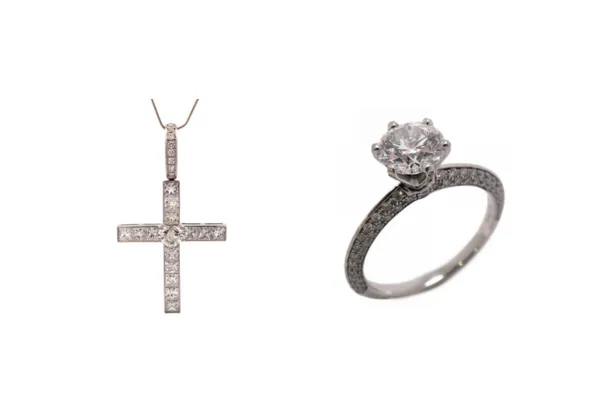 ティファニー リング ダイヤ ネックレス